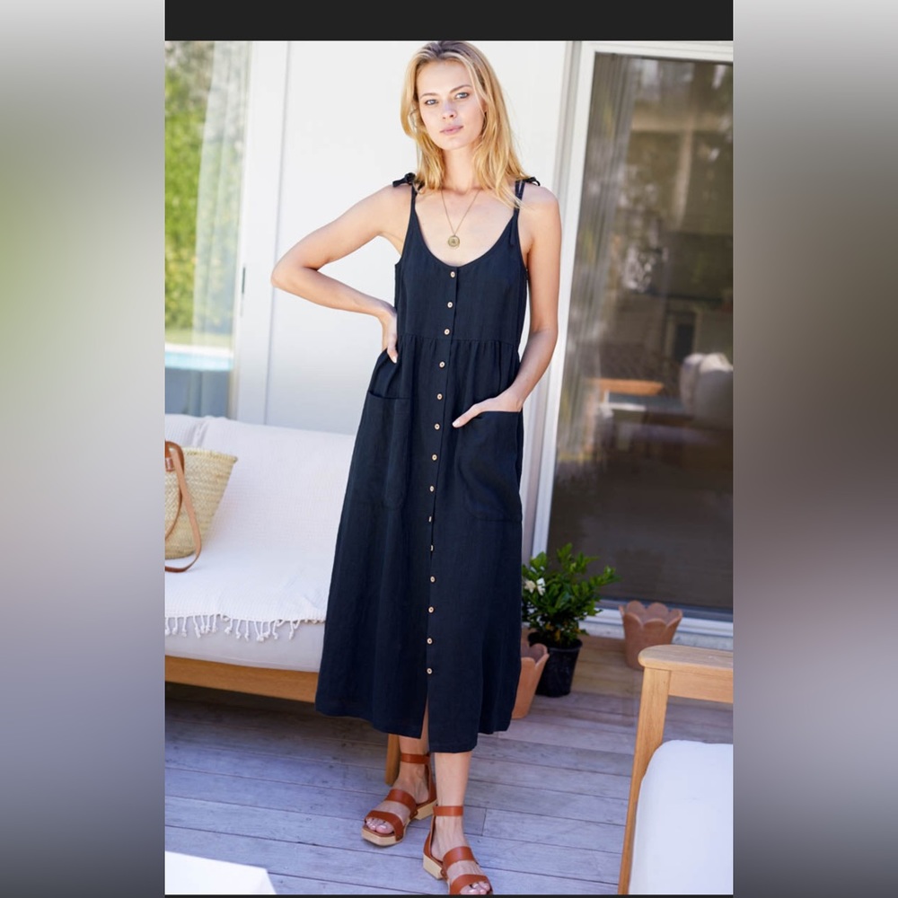Emerson Fry Livia Dress - black size medium NWT